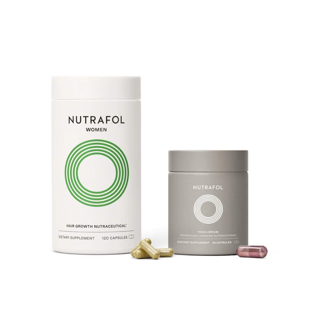 Nutrafol — Nutrafol Women and stress-support supplement pair