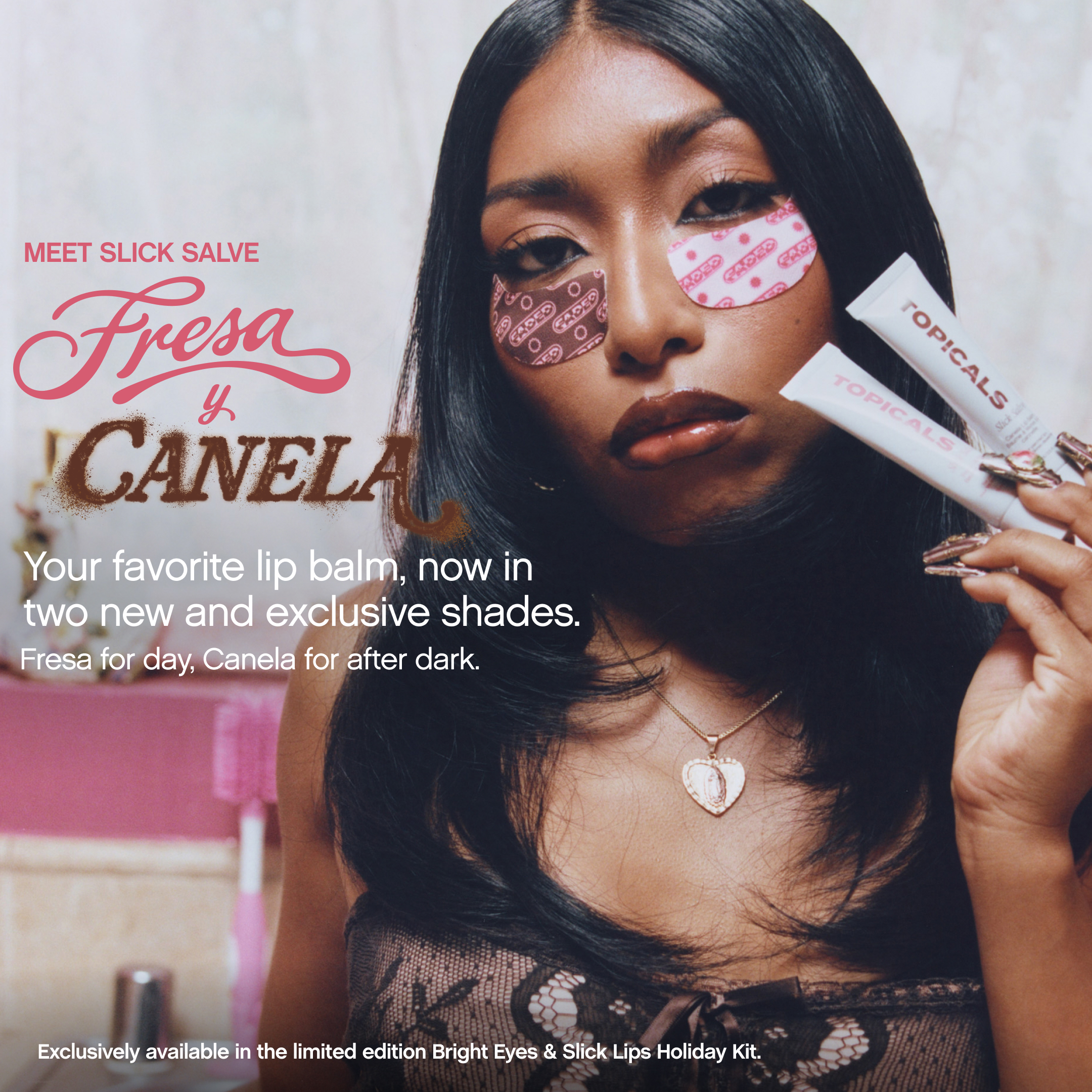 Topicals — Fresa and Canela Slick Salve launch portrait