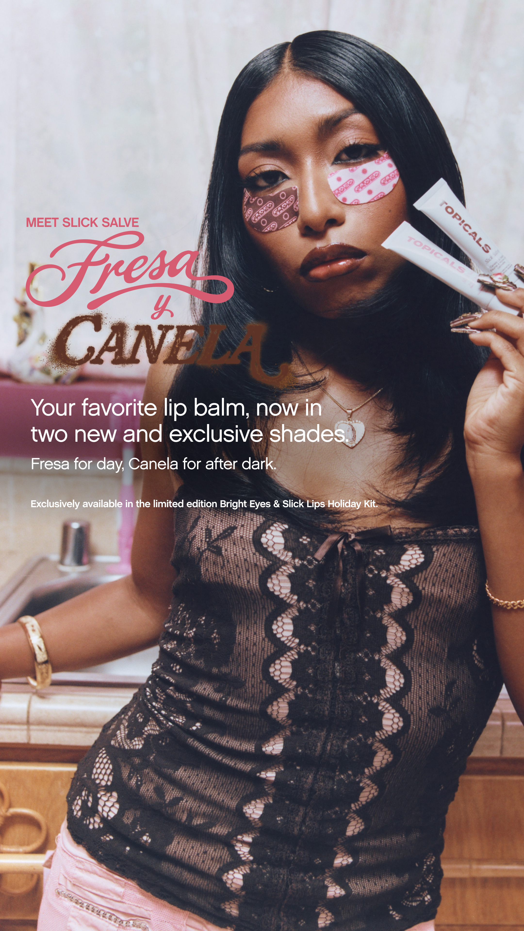 Topicals — Fresa and Canela Slick Salve launch portrait
