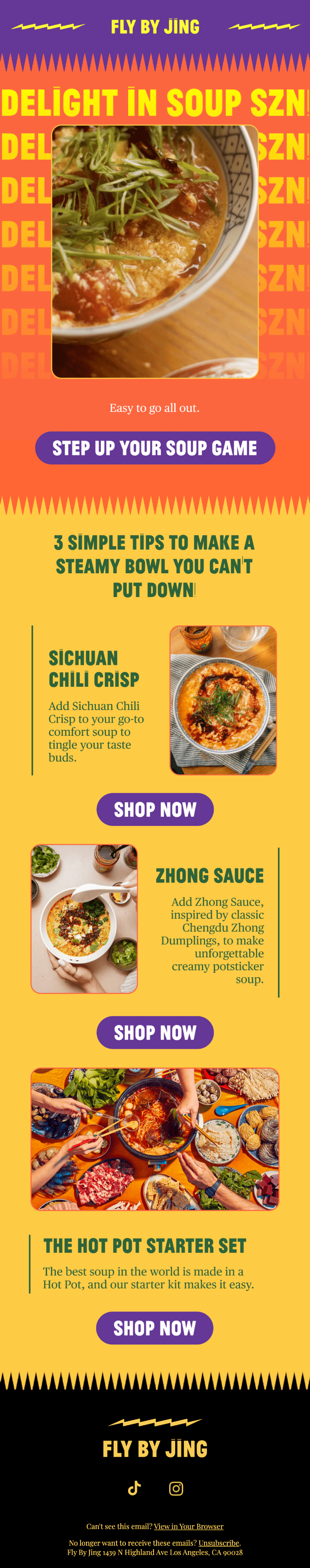 Fly By Jing — Soup ideas using Sichuan Chili Crisp, Zhong Sauce and the Hot Pot Starter Set