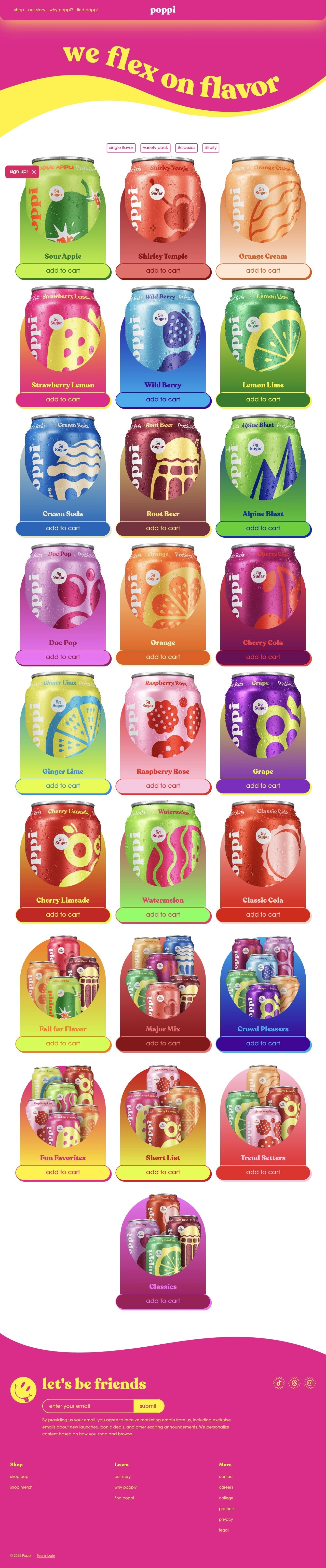 Poppi — Shop the flavors