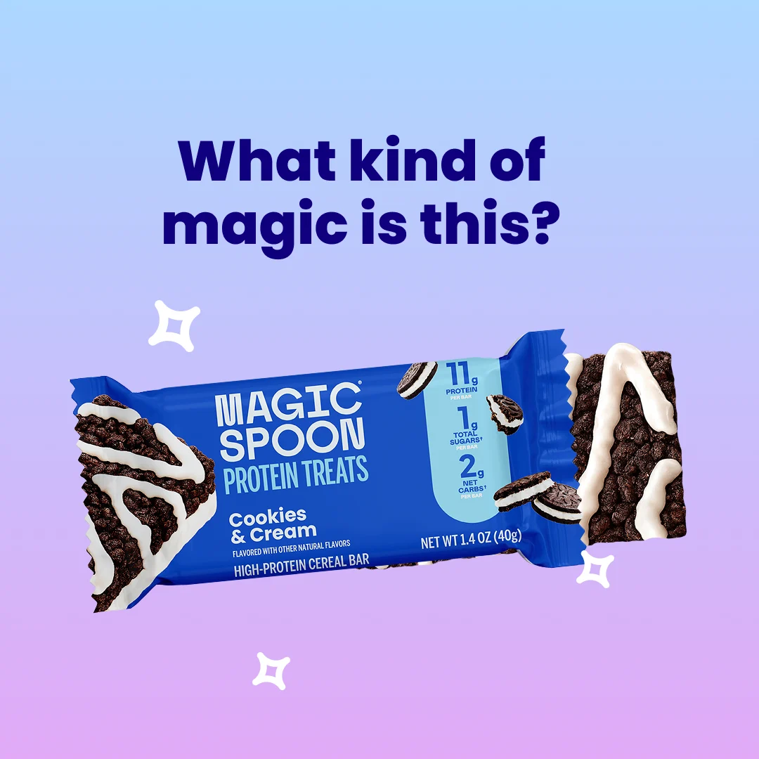 Magic Spoon — High-protein indulgence unlocked 🍫