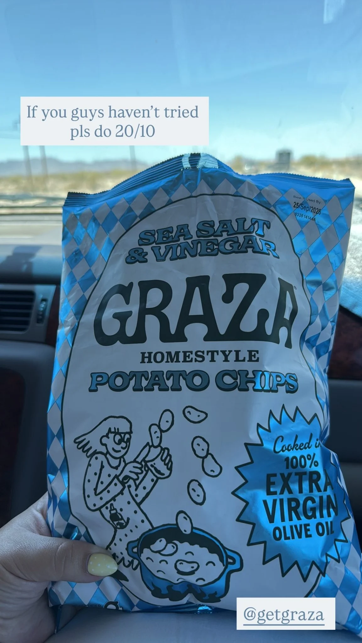 Graza — Cooked in 100% EVOO