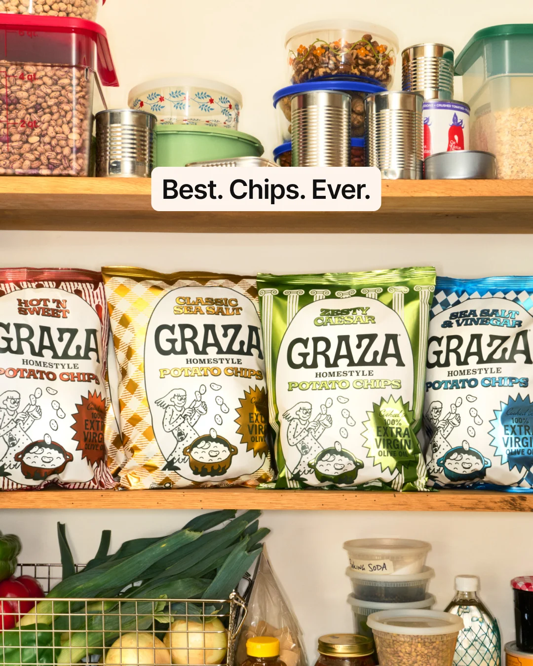 Graza — Cooked in 100% EVOO