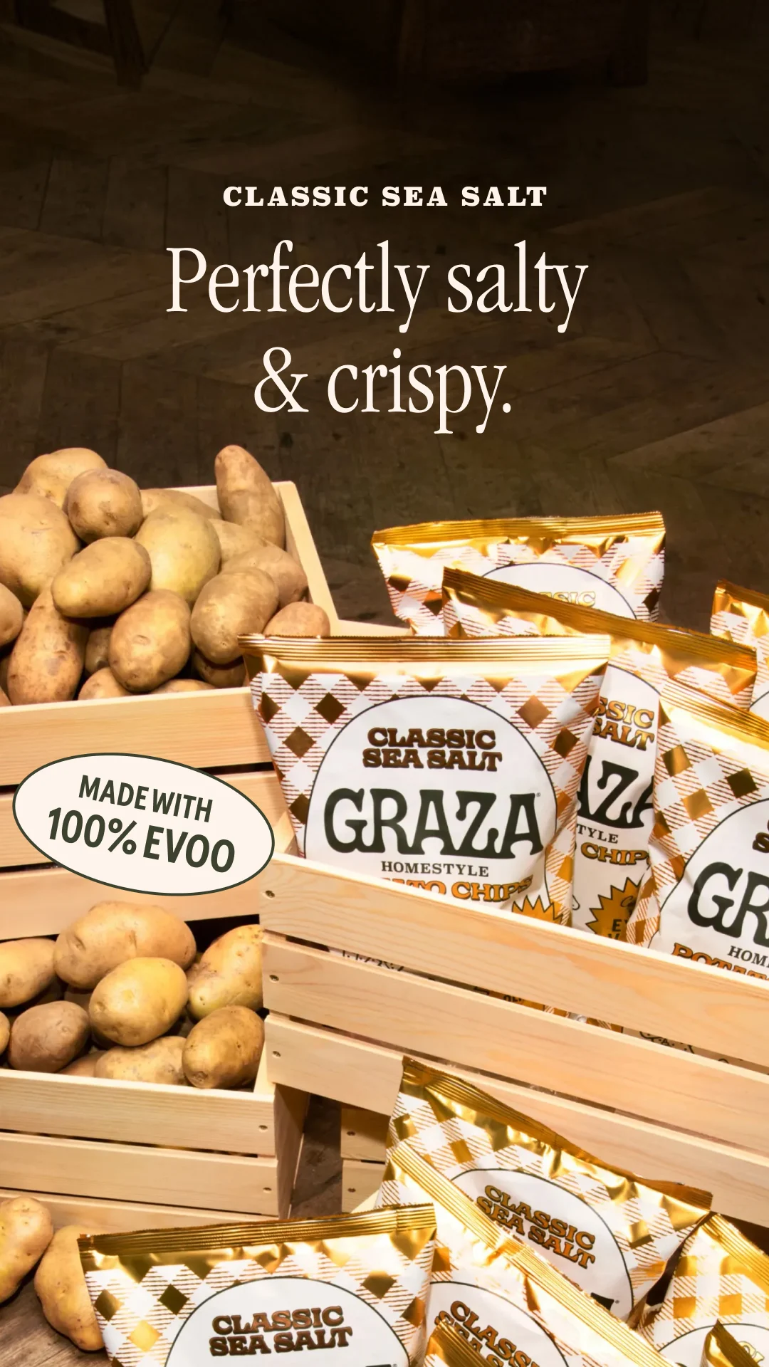 Graza — Cooked in 100% EVOO