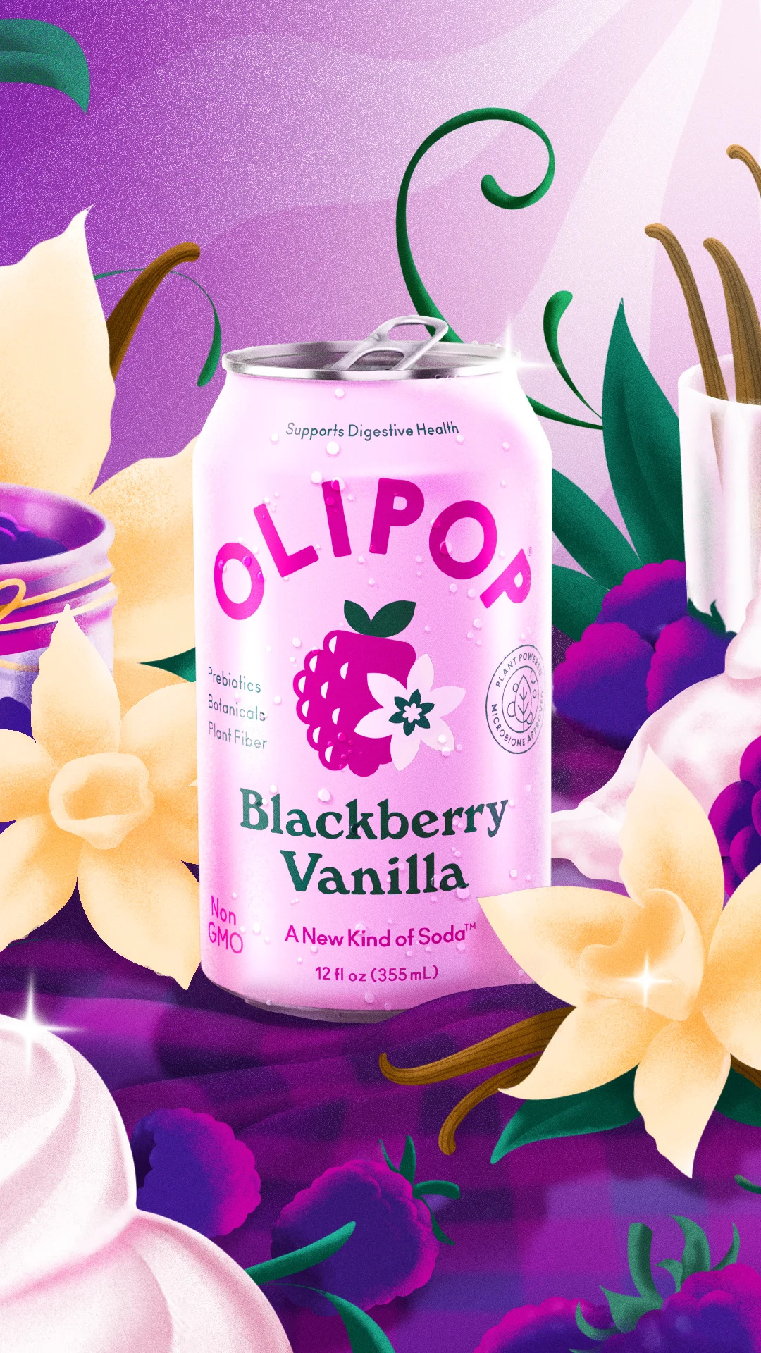 OLIPOP — Flavor in full bloom