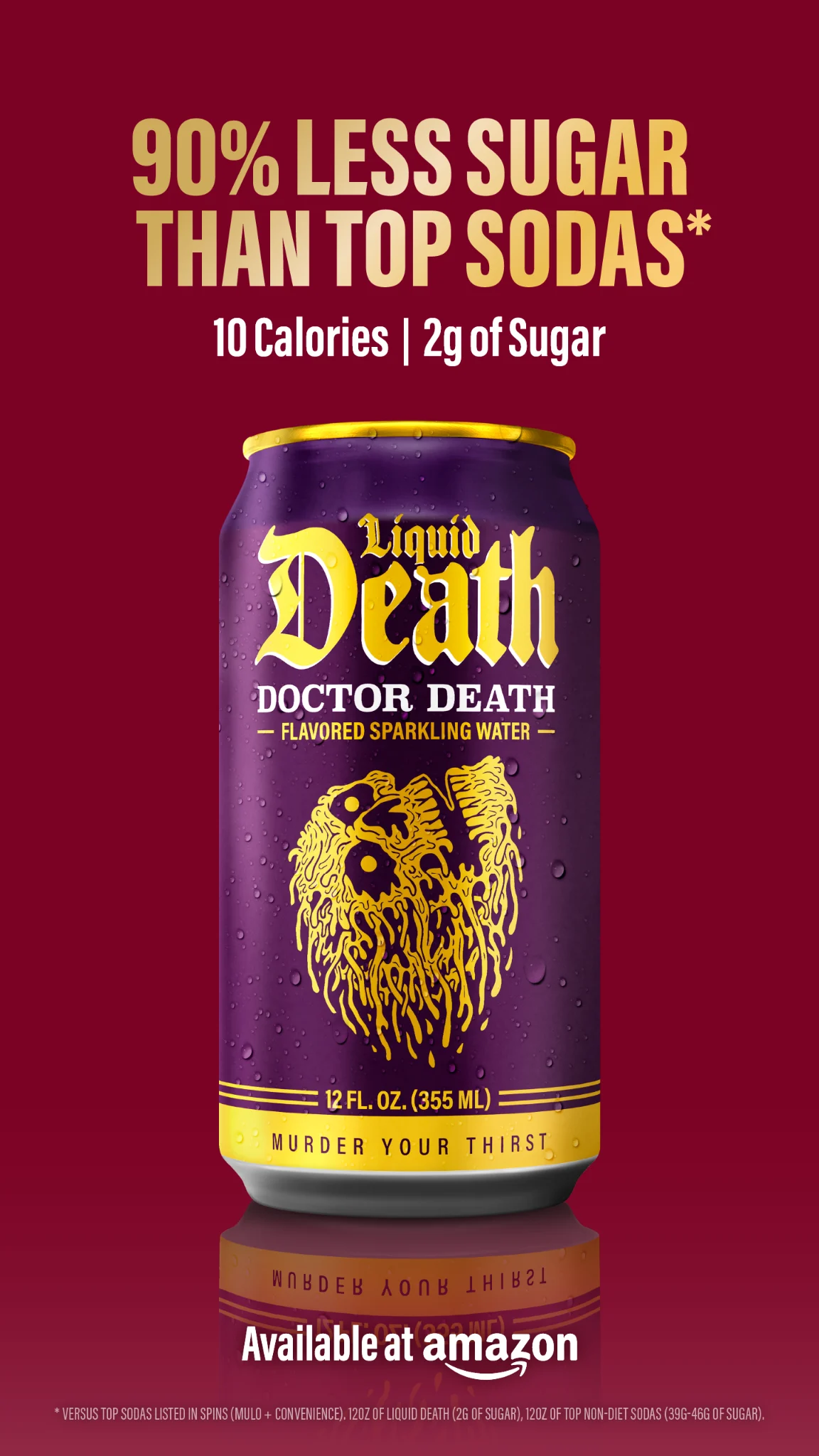 Liquid Death — You won't believe it's not soda.