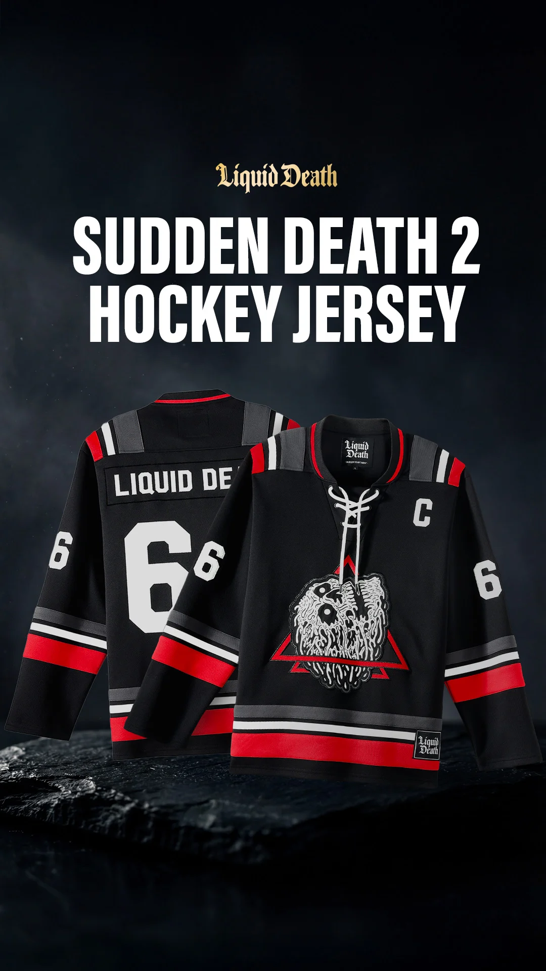Liquid Death — Fits all Blood Types