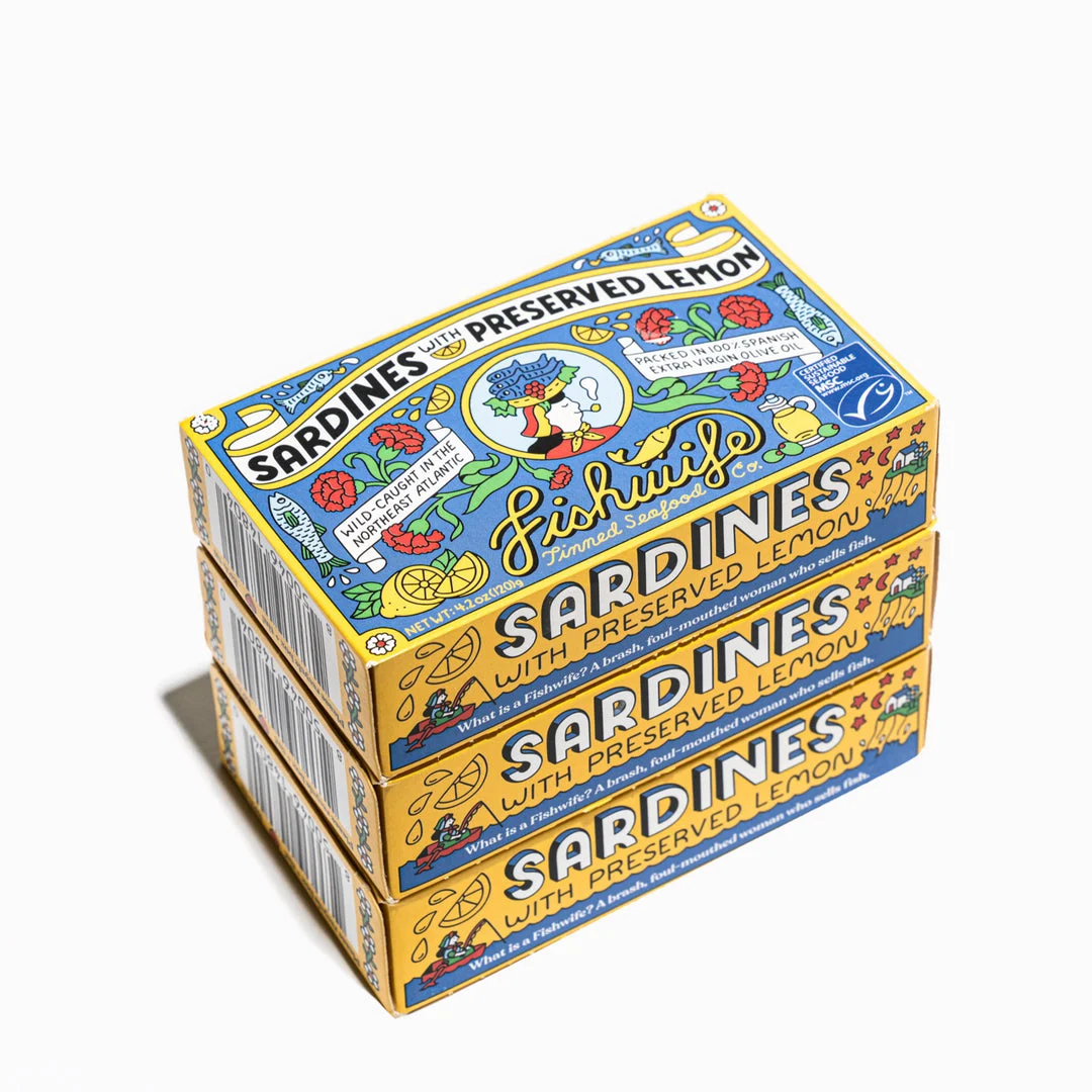 Fishwife — Sardines with Preserved Lemon (3-Pack)