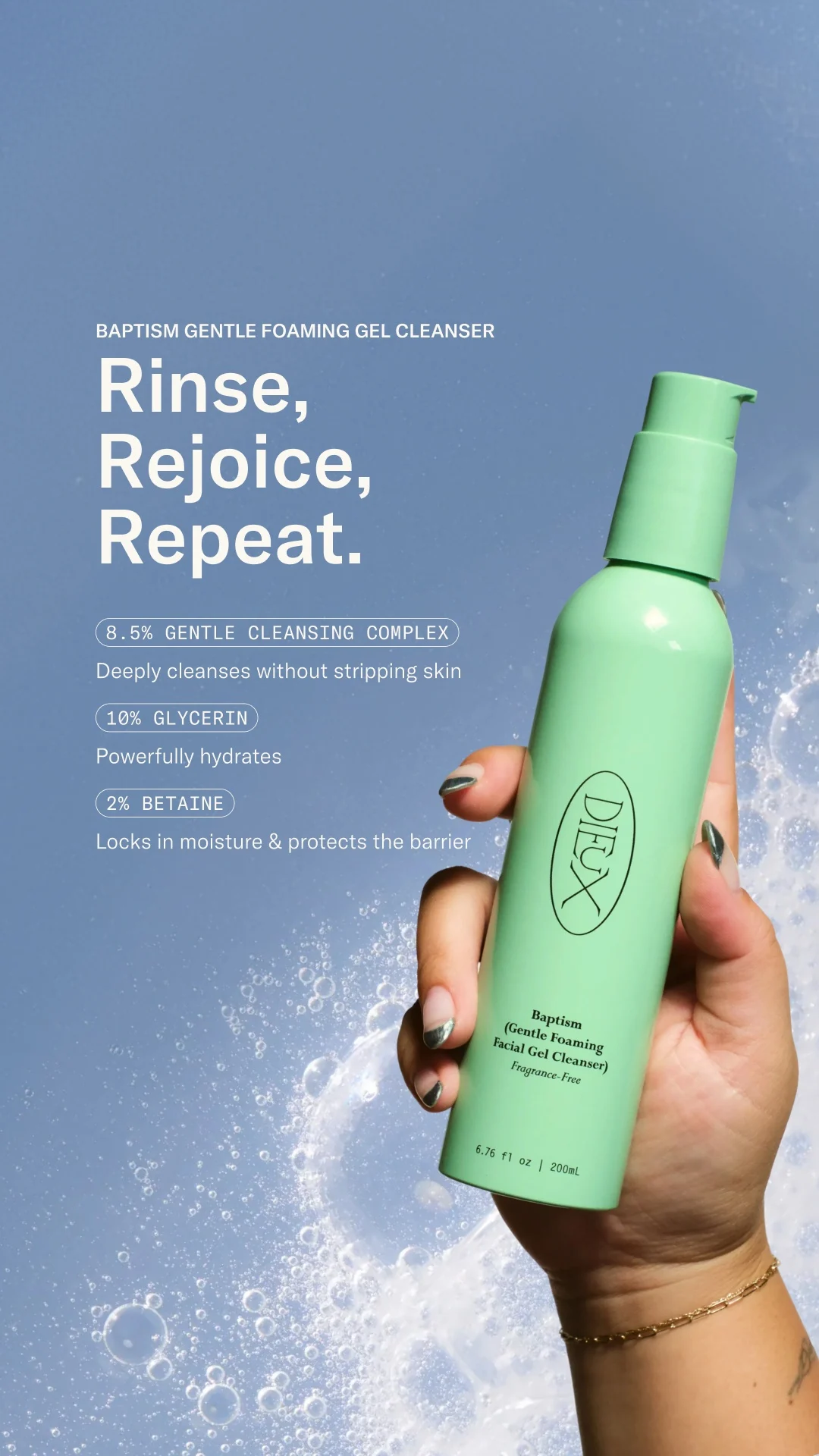 Dieux — Baptism Gentle Foaming Gel Cleanser