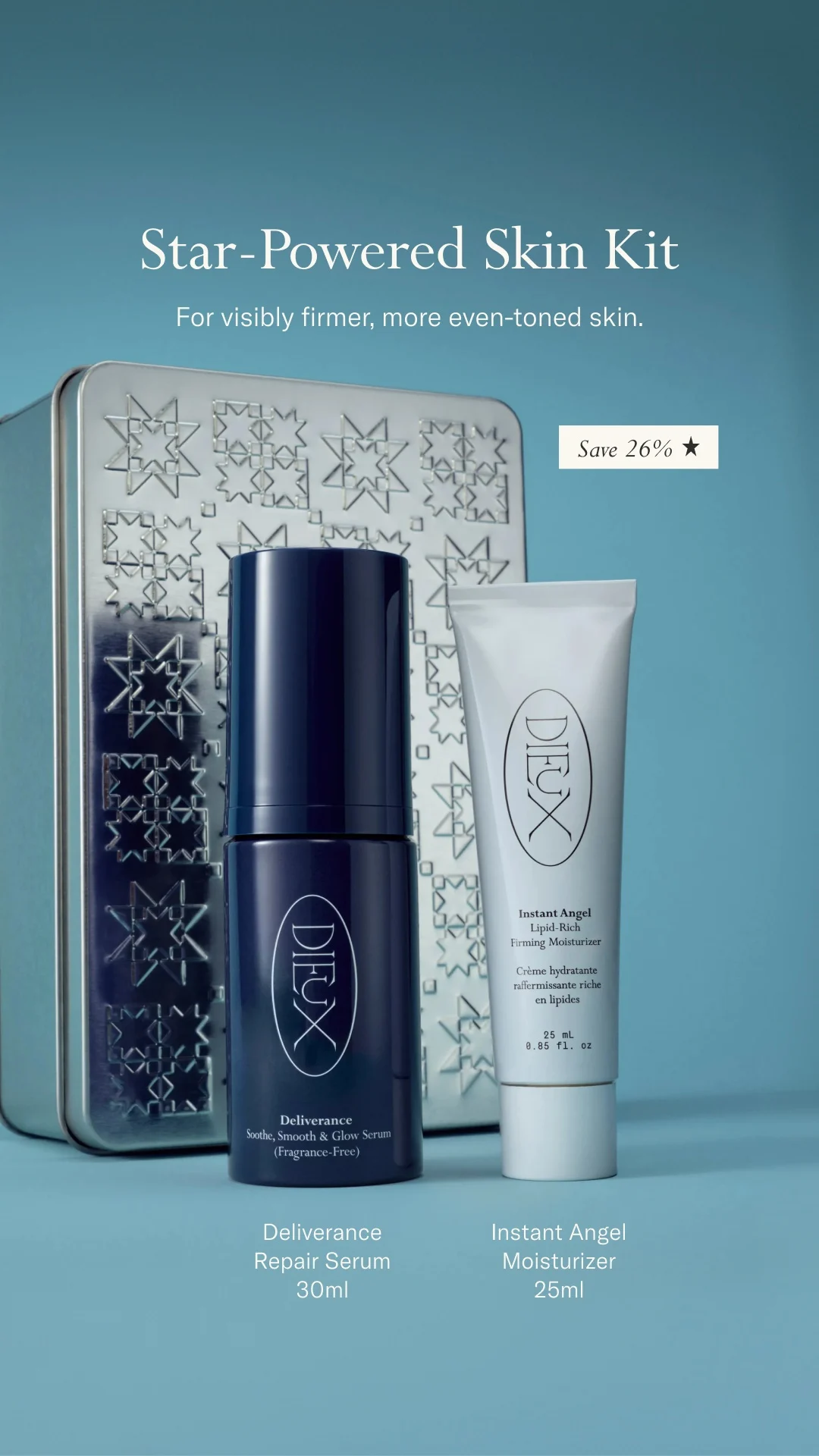 Dieux — Star-Powered Skin | Save 26%