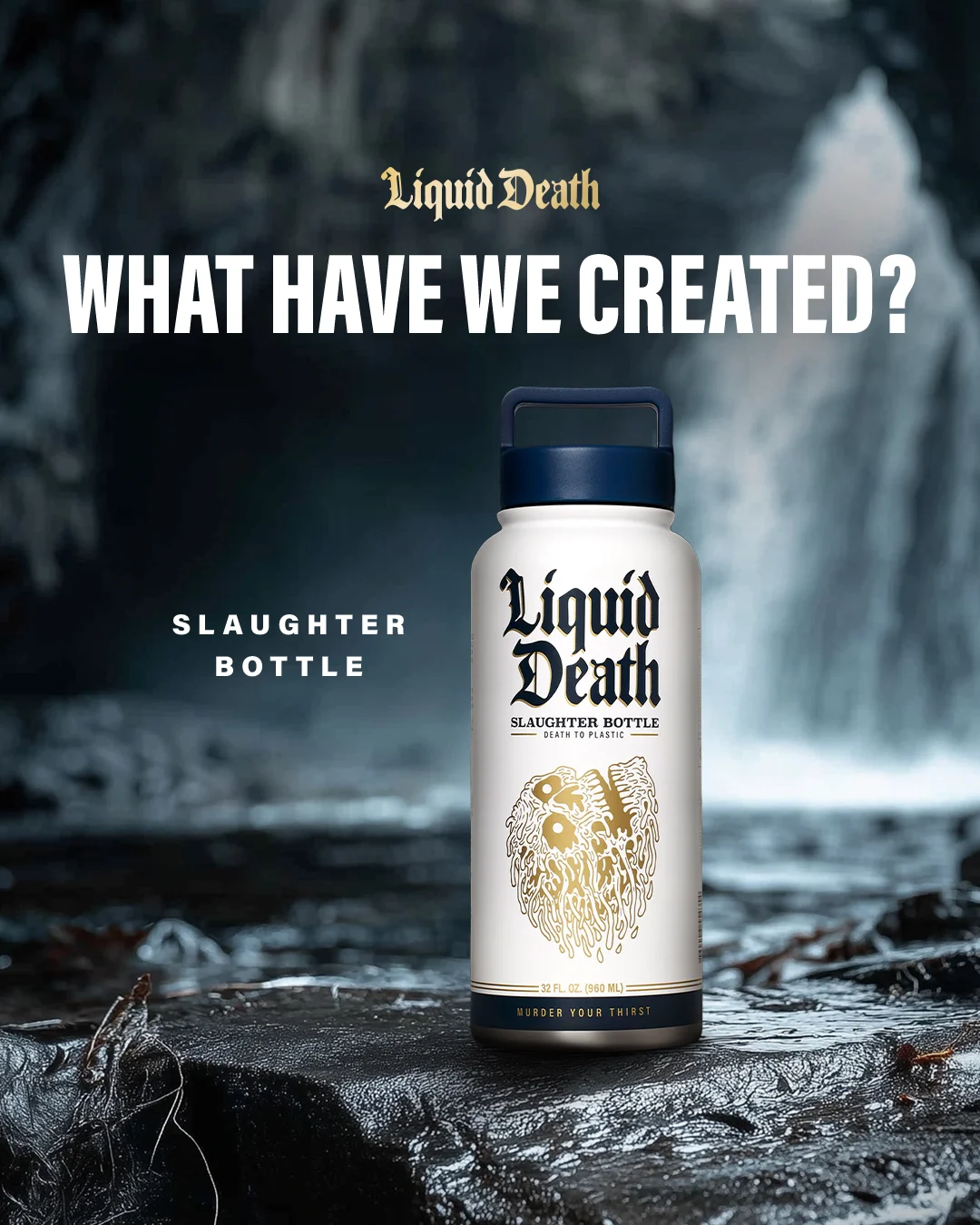 Liquid Death — It’s right behind you