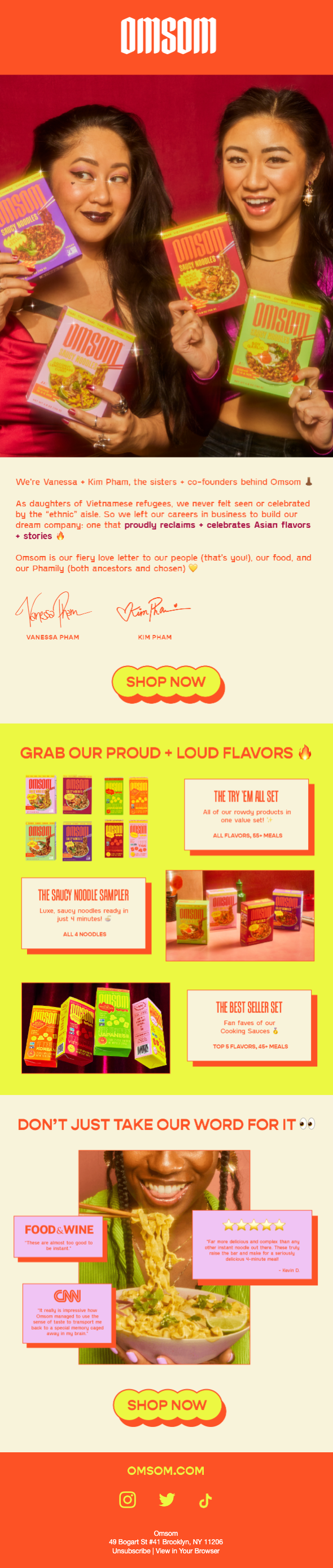 Omsom — Two sisters reclaiming Asian flavors