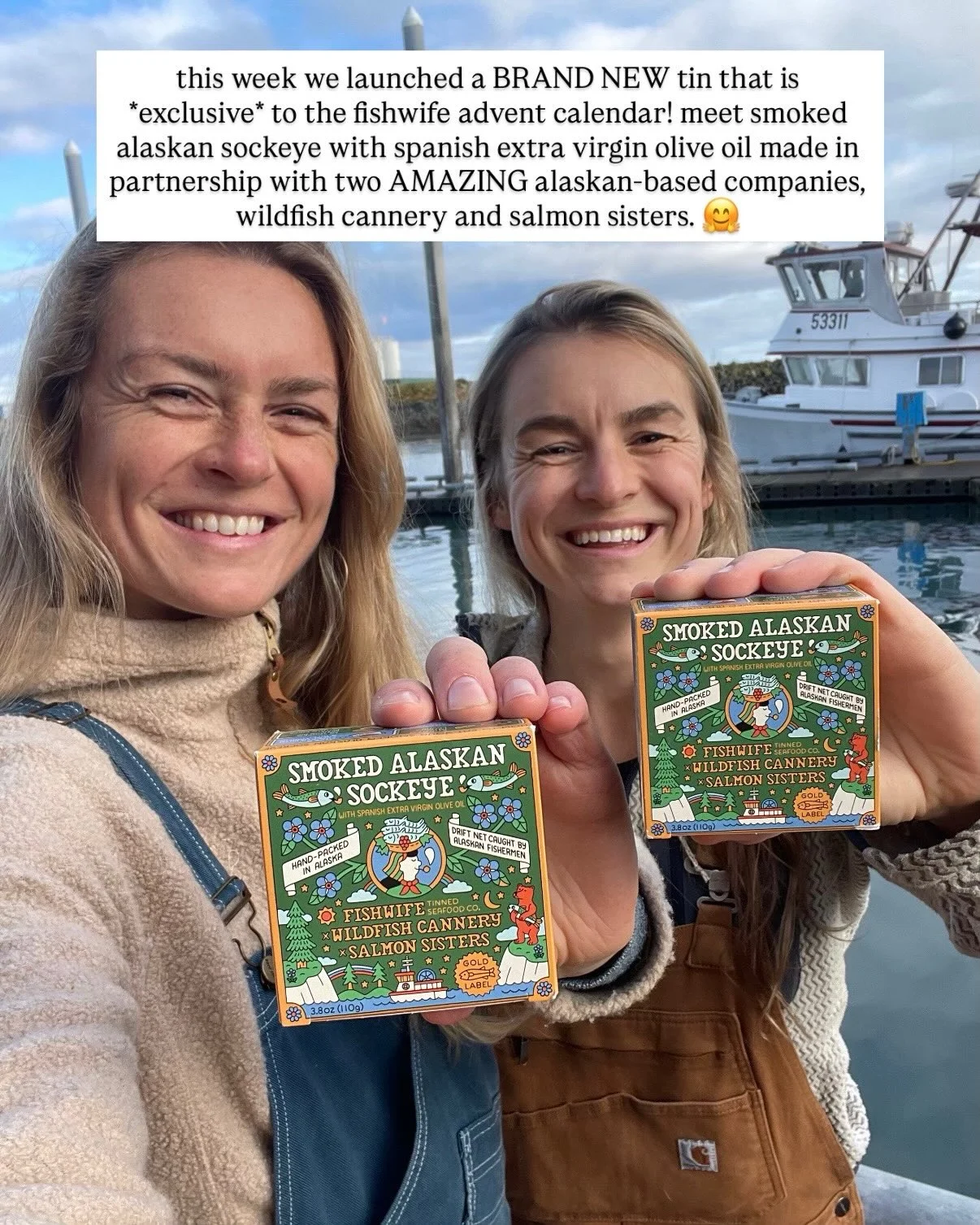 Fishwife — so many amazing people came together to make one amazing tin