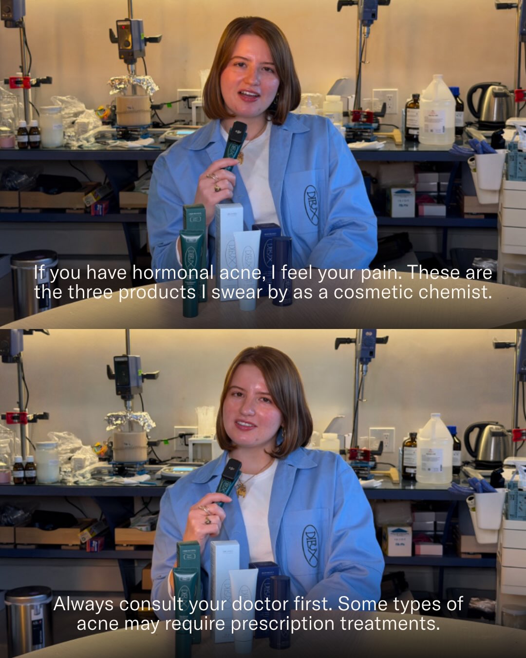 Dieux — A lab explanation of skincare for hormonal acne