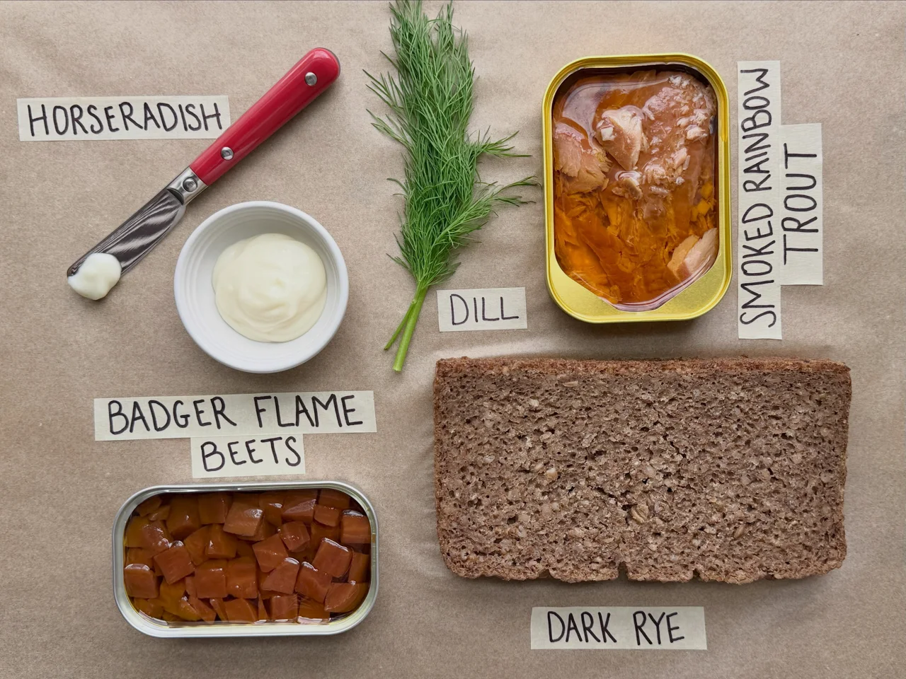 Fishwife — Three no-cook pairings of Fishwife tins and Row 7 vegetables