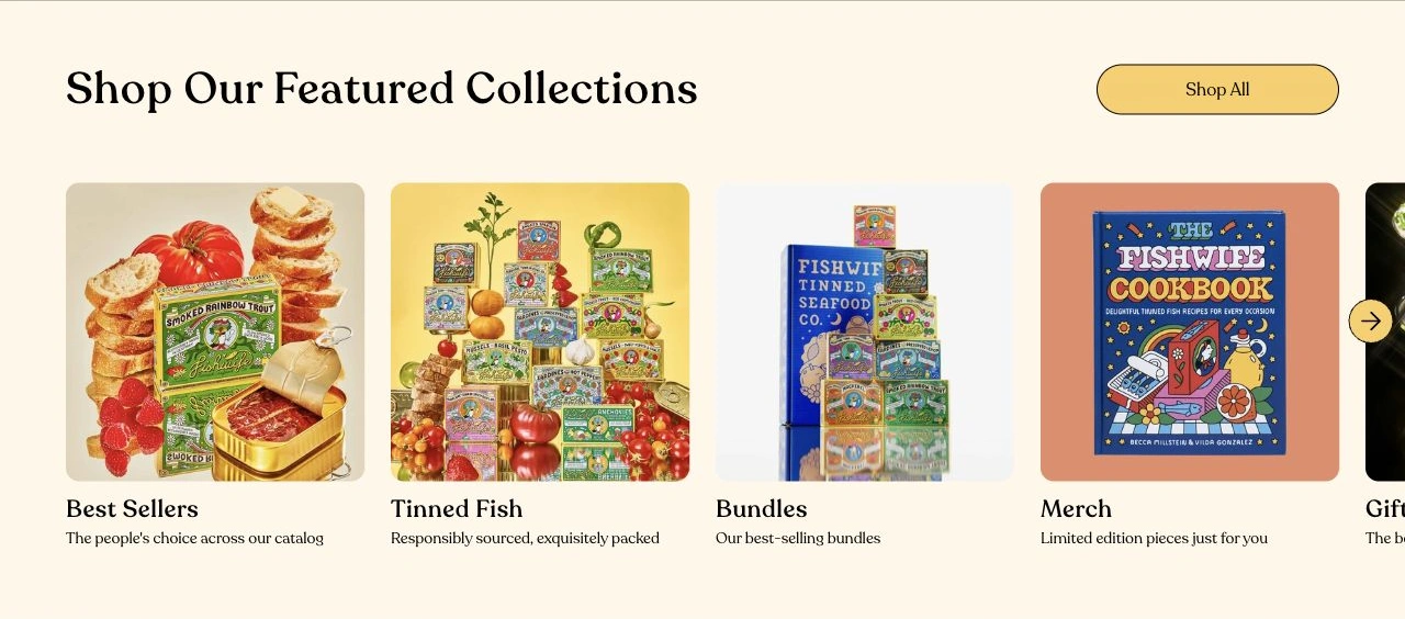 Fishwife — About · Featured collections