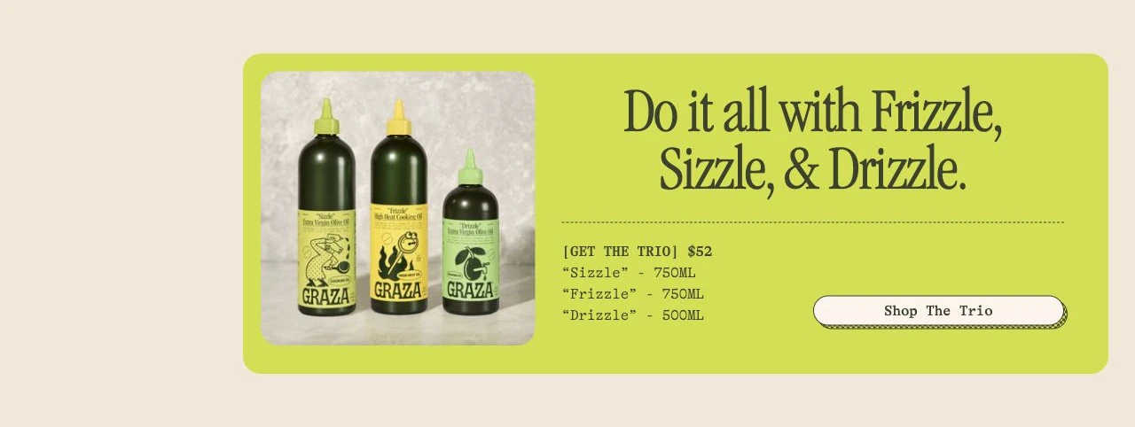 Graza — About · Bundle offer