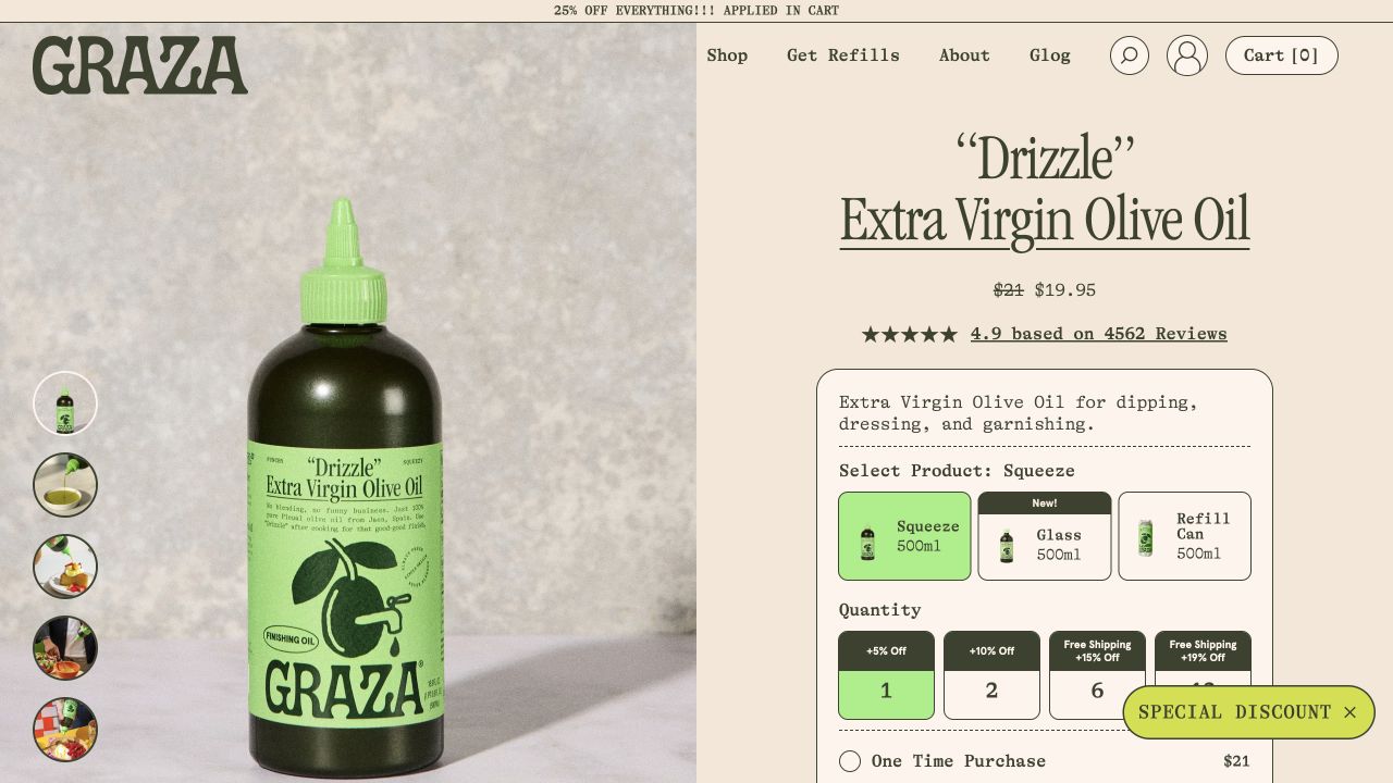 Graza — Drizzle product detail