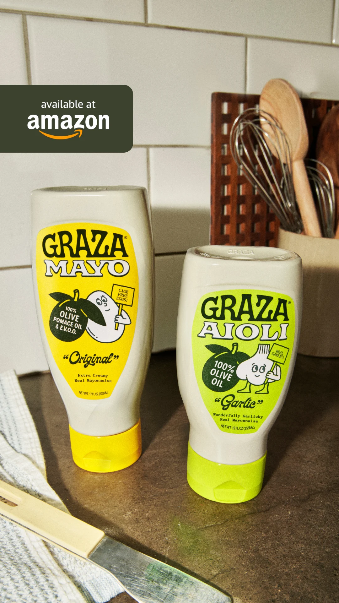 Graza ad: Real Olive Oil Mayo