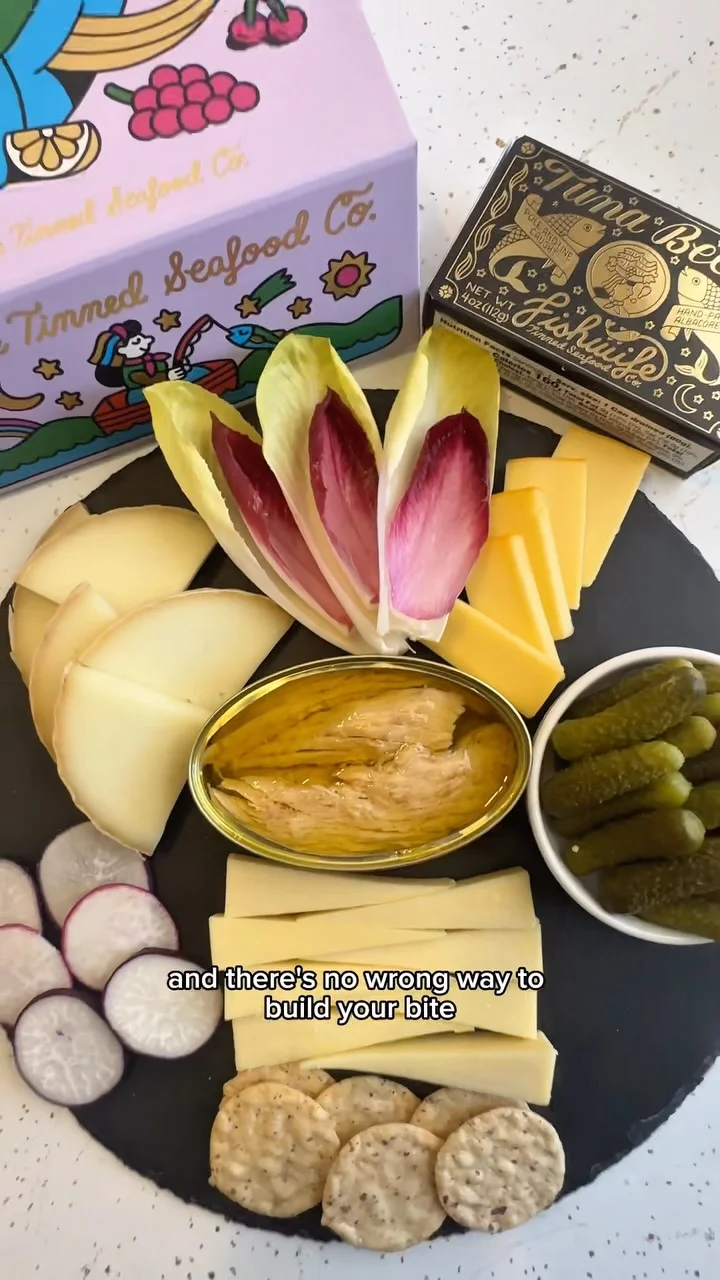 Fishwife organic: Your cheeseboard needs a little luxury, and sometimes that looks like a tin of tuna be…