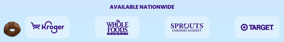 Magic Spoon website: Homepage retailer logos